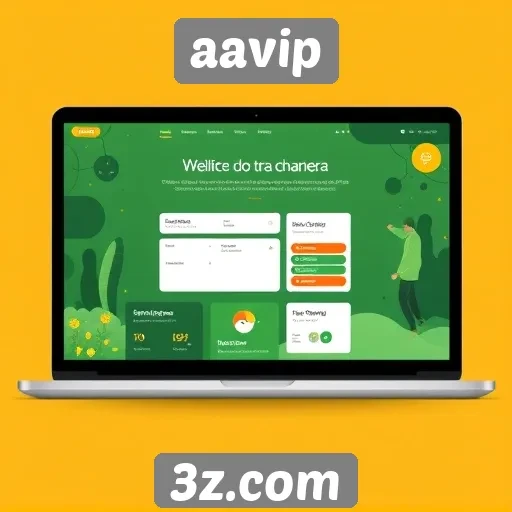 Explorando a interface do usuário no site AAVIP